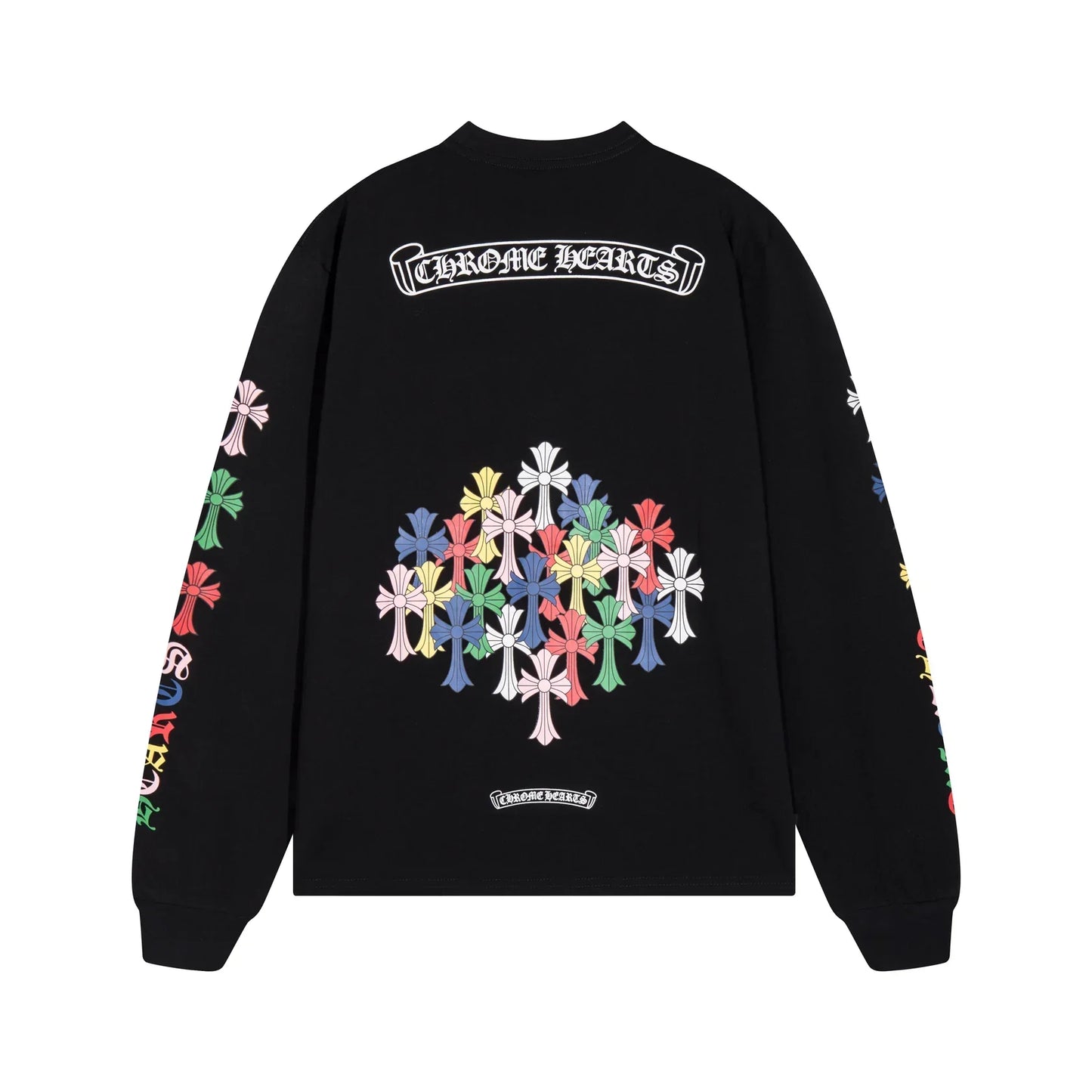 Chrome Hearts Men's Long-Sleeve T-shirt Sweatshirt K8015