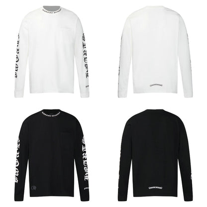 Chrome Hearts Men's Long-Sleeve T-shirt Sweatshirt K9011