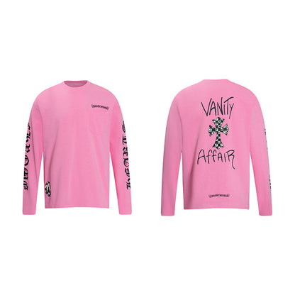 Chrome Hearts Men's Long-Sleeve T-shirt Sweatshirt K8002