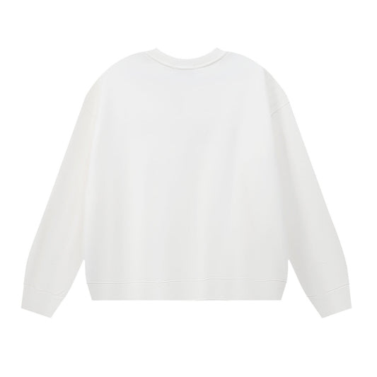 Purple Men's Long-Sleeve T-shirt Sweatshirt 1143