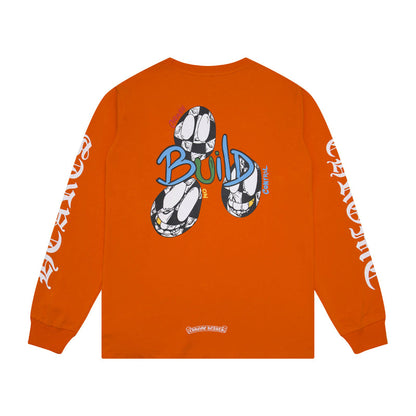 Chrome Hearts Men's Long-Sleeve T-shirt Sweatshirt K8012