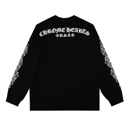 Chrome Hearts Men's Long-Sleeve T-shirt Sweatshirt K8005