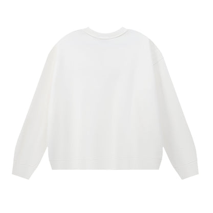 Purple Men's Long-Sleeve T-shirt Sweatshirt 1134