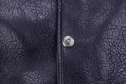 Chrome Hearts Embroidered Sleeve Varsity Jacket - Black Streetwear Coat 5577