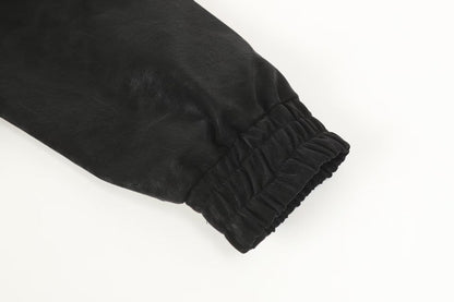 Chrome Hearts Horseshoe Cross Jacket - Black Street Embroidered Coat 8800