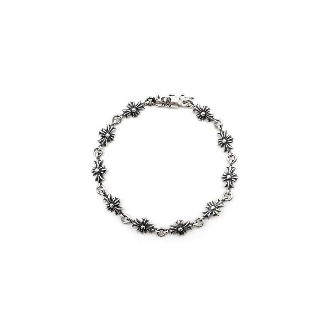 Chrome Hearts Silver Tiny E Bracelet